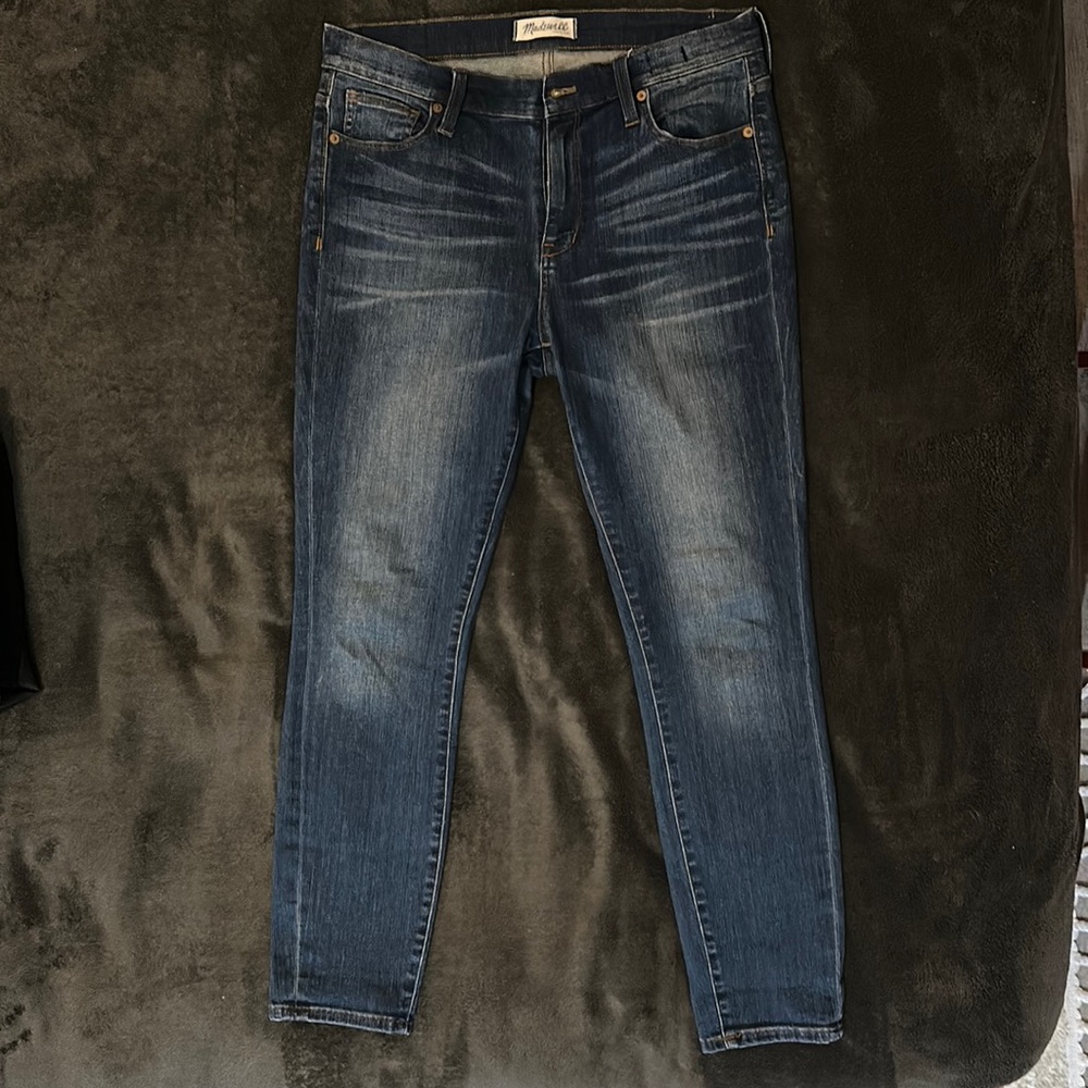 Madewell Skinny Skinny High Rise Denim Jeans Size 30